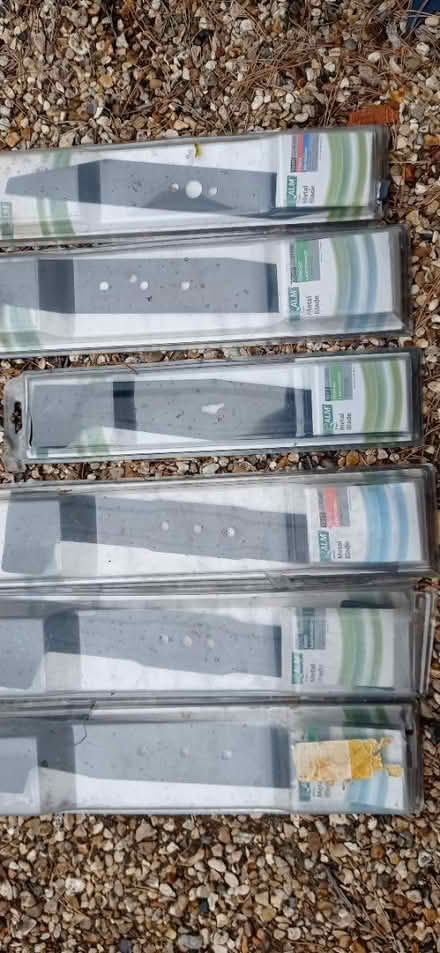 Photo of free Lawn mower blades x 7 (Camberley GU15) #3