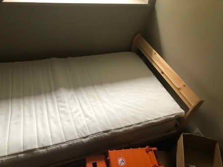 Photo of free Pine single bed ikea (oxford OX4) #2