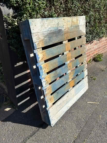 Photo of free Wooden pallet (Walton, Chesterfield S40) #1