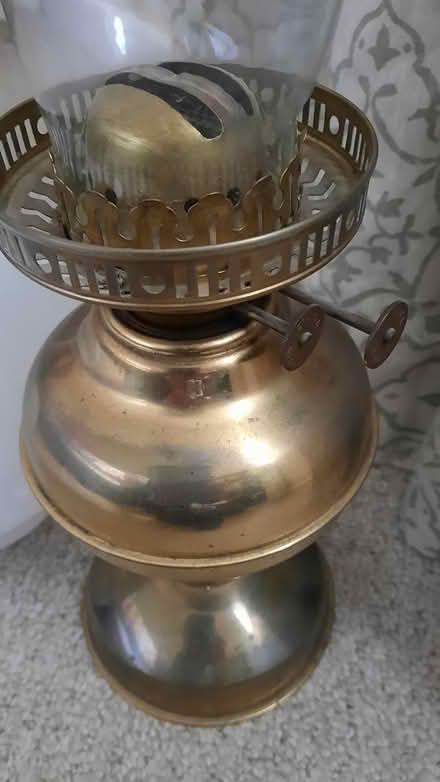 Photo of free Oil/Paraffin Lamp white globe shade (Farlow DY14) #4