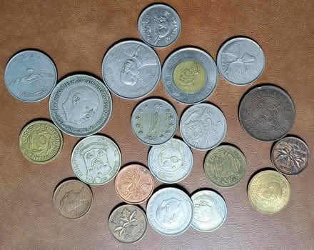 Photo of free various old foreign coins (Anna st in Teaneck) #1