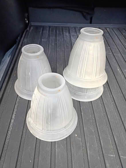 Photo of free Glass Shades (4) (Watertown South Side) #1