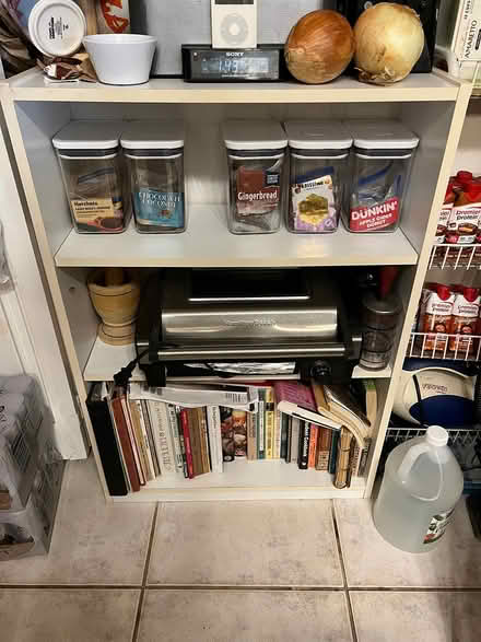Photo of free Wood cabinet and bookcase (North Miami) #1
