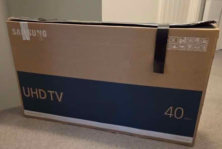 Photo of free Cardboard storage or transport box for TV or similar items (Aston Clinton HP22) #1