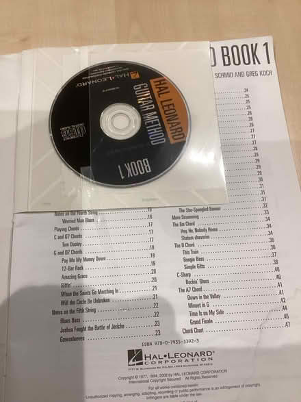 Photo of free Hal Leonard Guitar Method Book 1 (Lawrence and Vic Park) #2