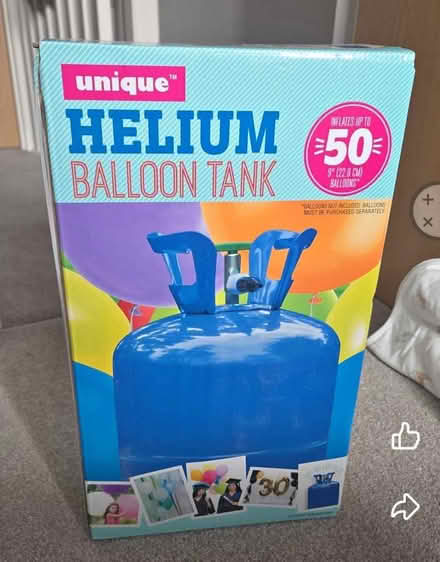 Photo of Helium for Balloons (Mapperly NG3) #1