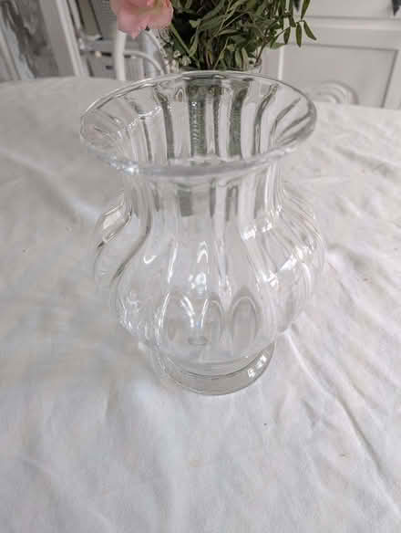Photo of free Large heavy Darlington lead crystal vase 9 in high (Bingham NG13) #1