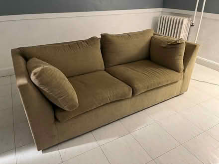 Photo of free Two 6 ft 2 seater couches (Cushing Square) #2