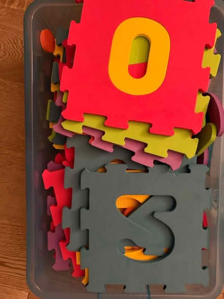 Photo of free Foam letters and numbers (Surbiton KT5) #1