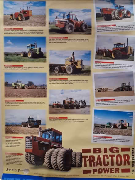 Photo of free Large tractor poster (Portslade by Sea BN41) #1