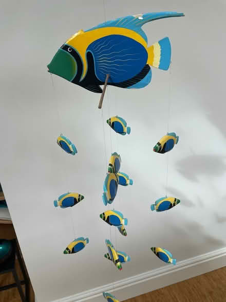 Photo of free Fish Mobile for babies (Lower Kingswood KT20) #1