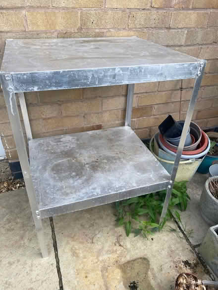 Photo of free Metal garden table (Cropston LE7) #1