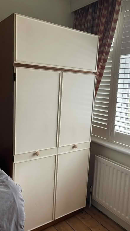 Photo of free Cream double wardrobe (St Margarets TW1) #1