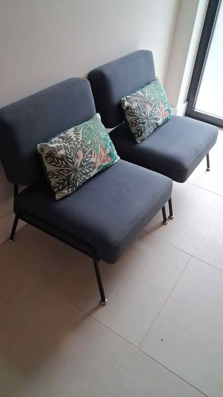 Photo of free Made.com 2x lounge chairs (Epsom KT17) #1