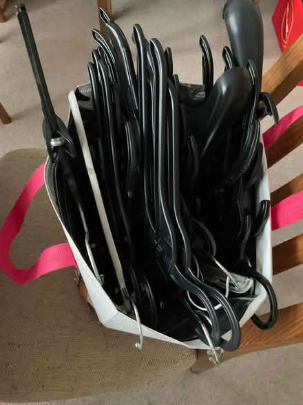 Photo of free Plastic kids hangers (Old Malden KT4) #1