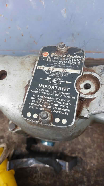 Photo of free Black and Decker breaker (Carnforth LA5) #2