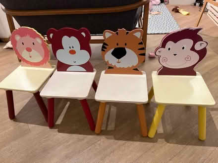 Photo of free Toddler Chairs x 4 (Royal Berks Area RG1) #1