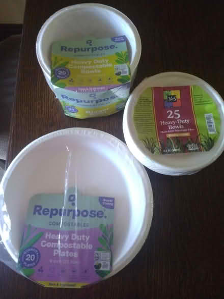 Photo of free Compostable bowls and plates (Hill East DC) #1