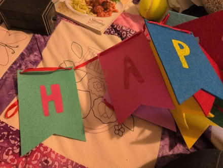 Photo of free Happy birthday felt banner (Alperton HA0) #1