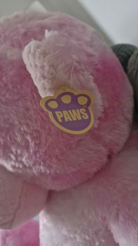 Photo of free Pink plush monkey very big (Surbiton KT5) #2