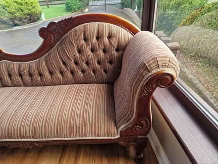 Photo of free 3 seater couch/chaise (Ashbourne) #2