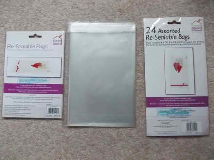 Photo of free Resealable clear crafting bags (Haywards Heath RH16) #1