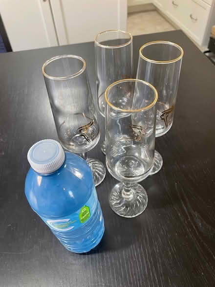 Photo of free 4 champagne glasses-Cooksville (l5b) #1