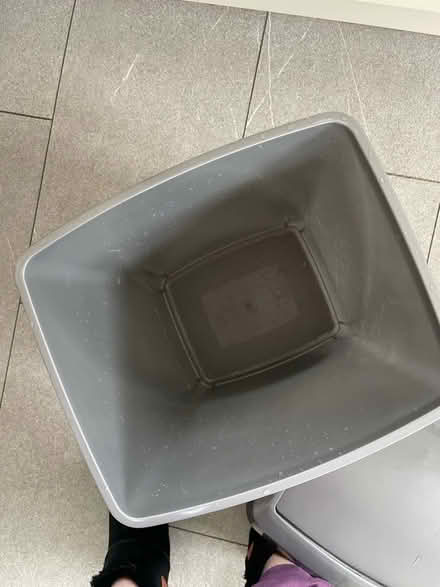 Photo of free Grey Plastic Bin (Oldfield Park BA2) #2