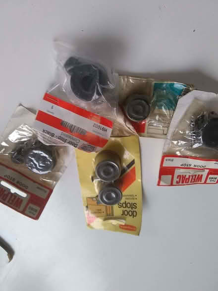 Photo of free 6 black door stops (Sonning Common RG4) #1