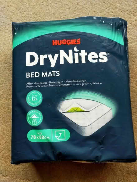Photo of free Huggies bed mats (Putney SW15) #1