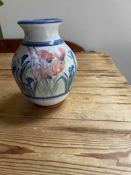 Photo of free Blue Patterned Vase (North Ascot SL5) #1