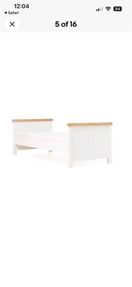 Photo of free Toddler Cot Bed (Tolleshunt D'Arcy CM9) #4