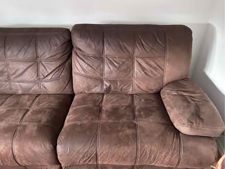 Photo of free Brown sofa (Great Western Park OX11) #2