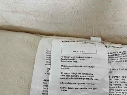 Photo of free Ivory Sofa (Old Town TN34) #2