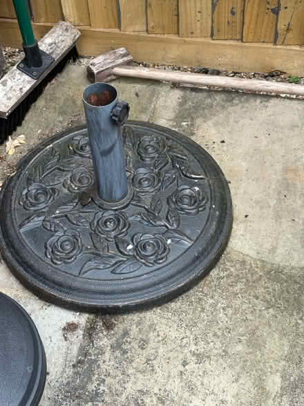 Photo of free Parasol bases (Broadbridge Heath) #2
