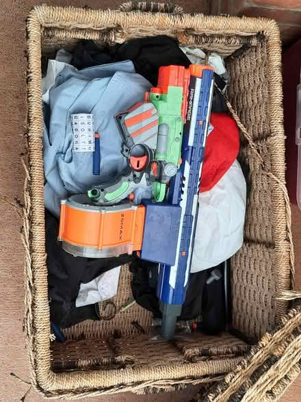 Photo of free Toy Box with Nerf guns (Warsash SO31) #2