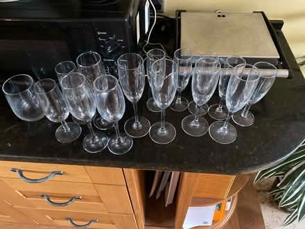 Photo of free Prosecco glasses (Codicote) #1