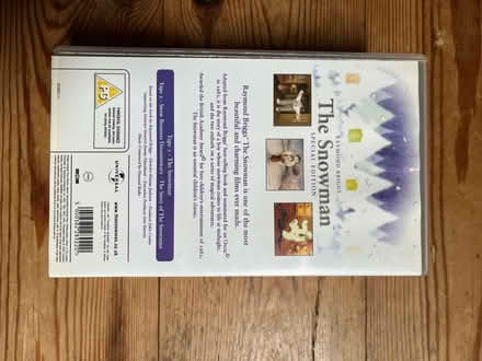 Photo of free The Snowman VHS special edition (North Ascot SL5) #3