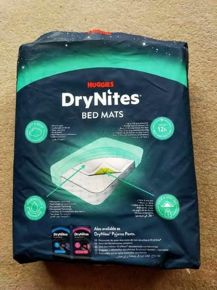 Photo of free Huggies bed mats (Putney SW15) #2