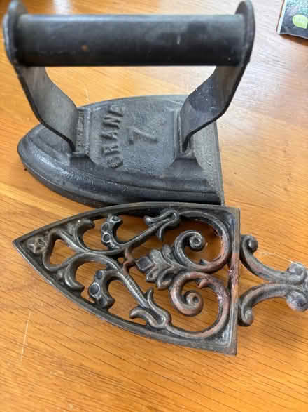 Photo of free Antique cast iron with stand (UpperHale GU9) #1