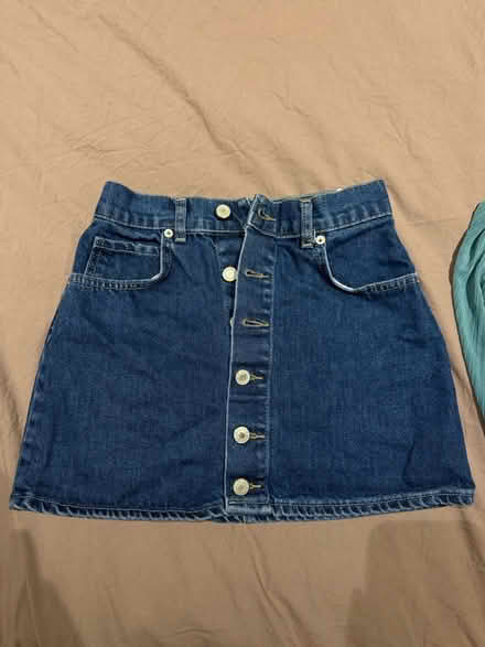Photo of free X-ray denim mini skirt (1 Ottley Dr, SE3) #1