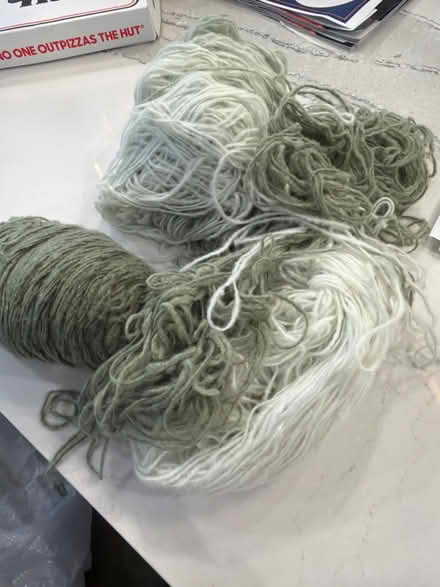 Photo of free Green yarn (Bethesda) #1