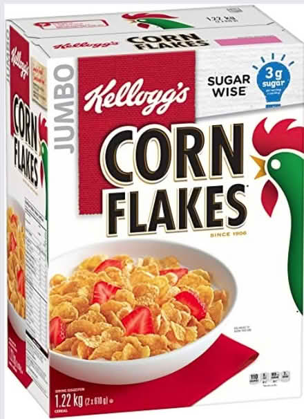 Photo of free 1.22 kg boxes Corn Flakes (Mavis and Rathburn) #1