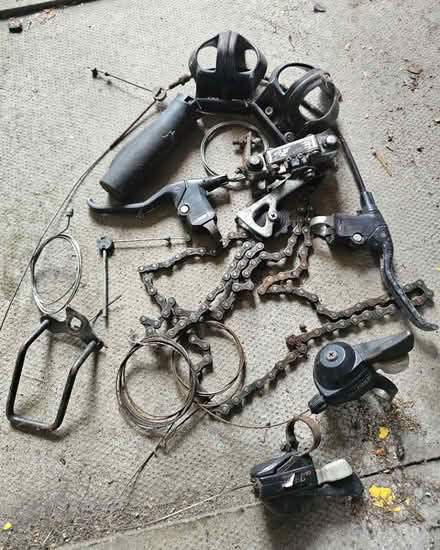 Photo of free Bicycle parts (Sandbach CW11) #1