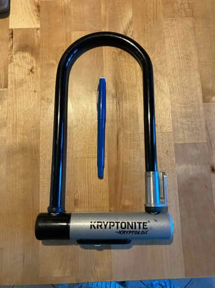 Photo of free Kryptonite U-lock (no key) (Orleans (Decarie Drive)) #1