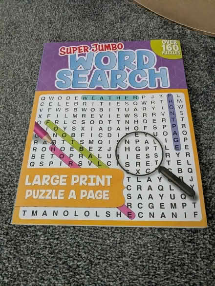 Photo of free Word search book (Cornton FK9) #1