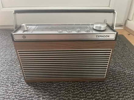 Photo of free 'Vintage' Pye Typhoon radion. (Brecon LD3) #1
