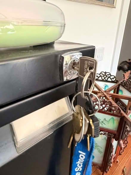 Photo of free Large Black Filing Cabinet (Hulme Walfield CW12) #3