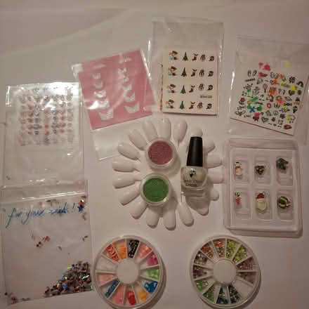 Photo of free Assortment of nail decorations (Emmbrook RG41) #1