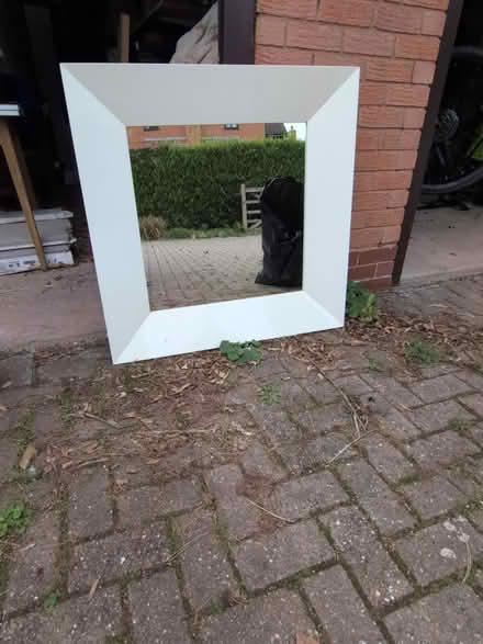Photo of free large white mirror (Kenilworth CV8) #1